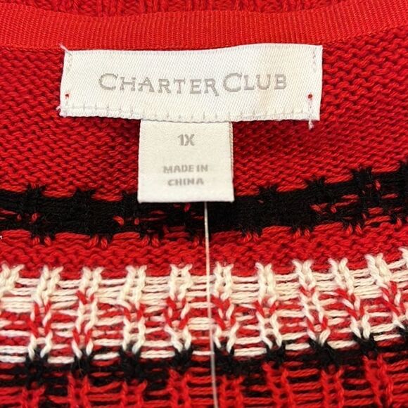 Charter Club Core Table Sweater - Picture 8 of 11